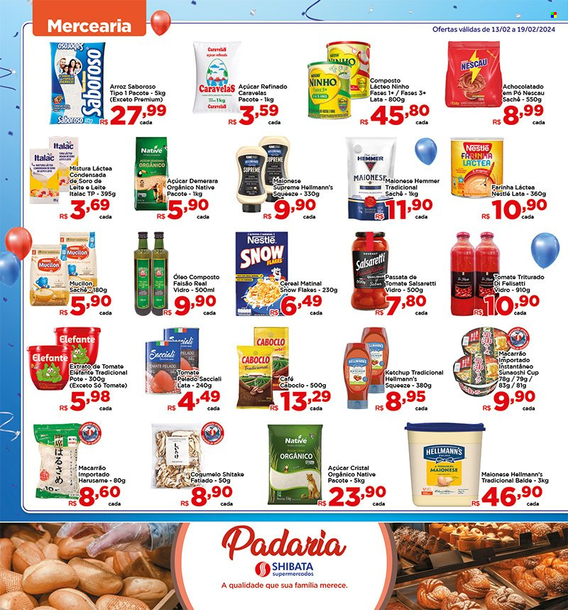 Folheto Shibata Supermercados - 13/02/2024 - 19/02/2024. Página 2