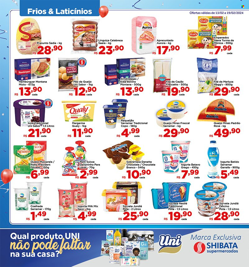 Folheto Shibata Supermercados - 13/02/2024 - 19/02/2024. Página 4