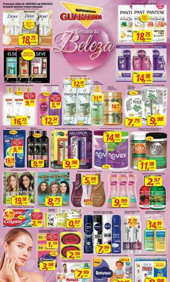 Folheto Supermercados Guanabara - 16/02/2024 - 20/02/2024.