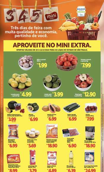Folheto Mini Extra - 20/02/2024 - 22/02/2024.