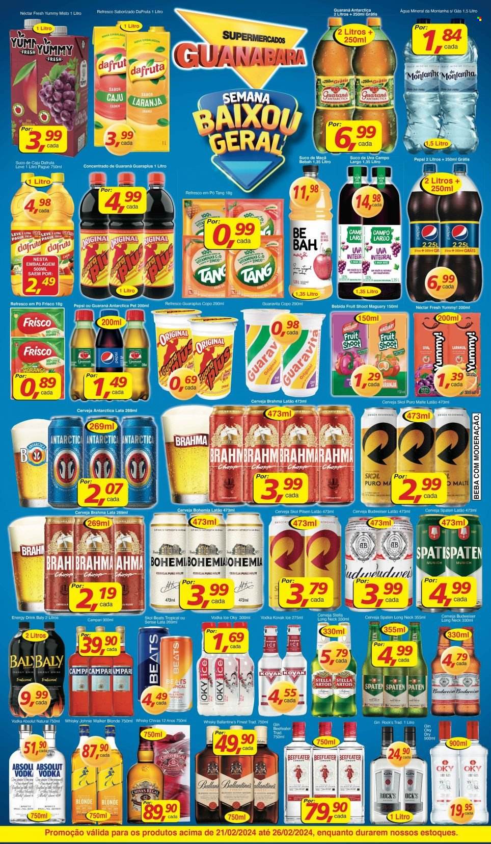 Folheto Supermercados Guanabara - 21/02/2024 - 26/02/2024. Página 8