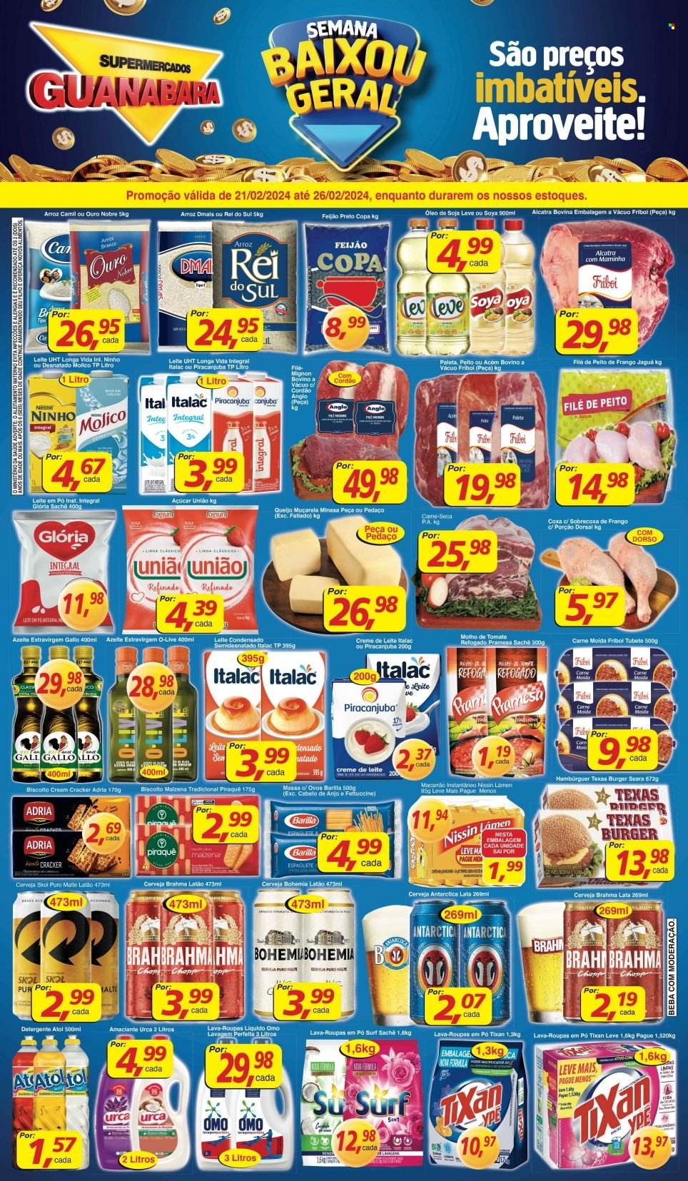 Folheto Supermercados Guanabara - 21/02/2024 - 26/02/2024. Página 12