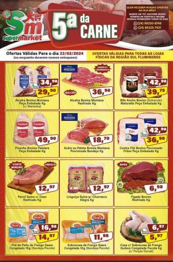 Folheto Rede Supermarket - 22/02/2024 - 22/02/2024.