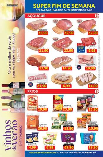 Folheto Shibata Supermercados - 23/02/2024 - 25/02/2024.