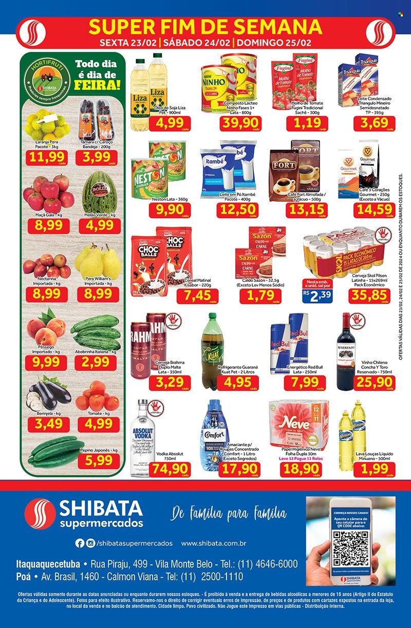 Folheto Shibata Supermercados - 23/02/2024 - 25/02/2024. Página 2