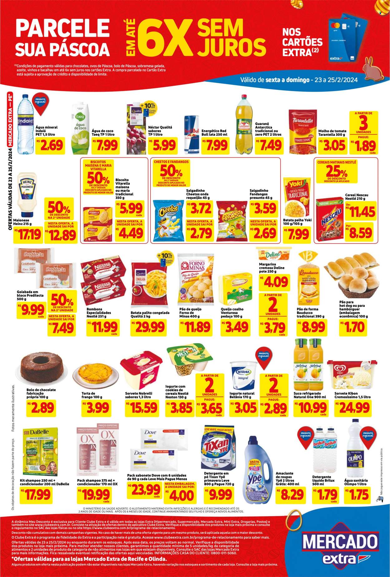 Folheto Mercado Extra - 23/02/2024 - 25/02/2024. Página 2
