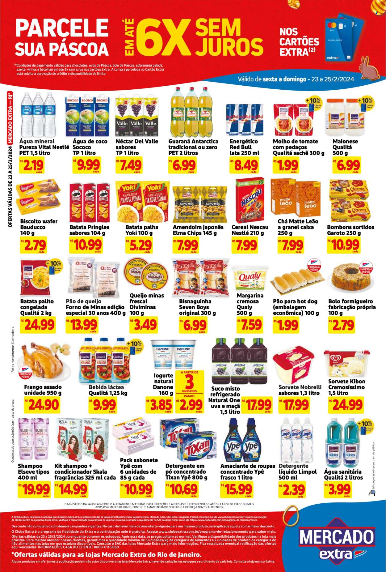 Folheto Mercado Extra - 23/02/2024 - 25/02/2024. Página 2