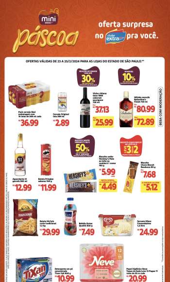 Folheto Mini Extra - 23/02/2024 - 25/02/2024.