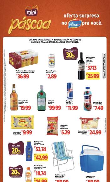 Folheto Mini Extra - 23/02/2024 - 25/02/2024.