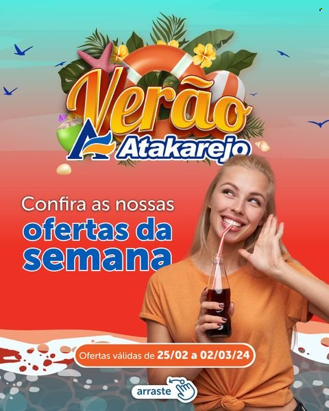 Folheto Atakadão Atakarejo - 25/02/2024 - 02/03/2024. Página 1