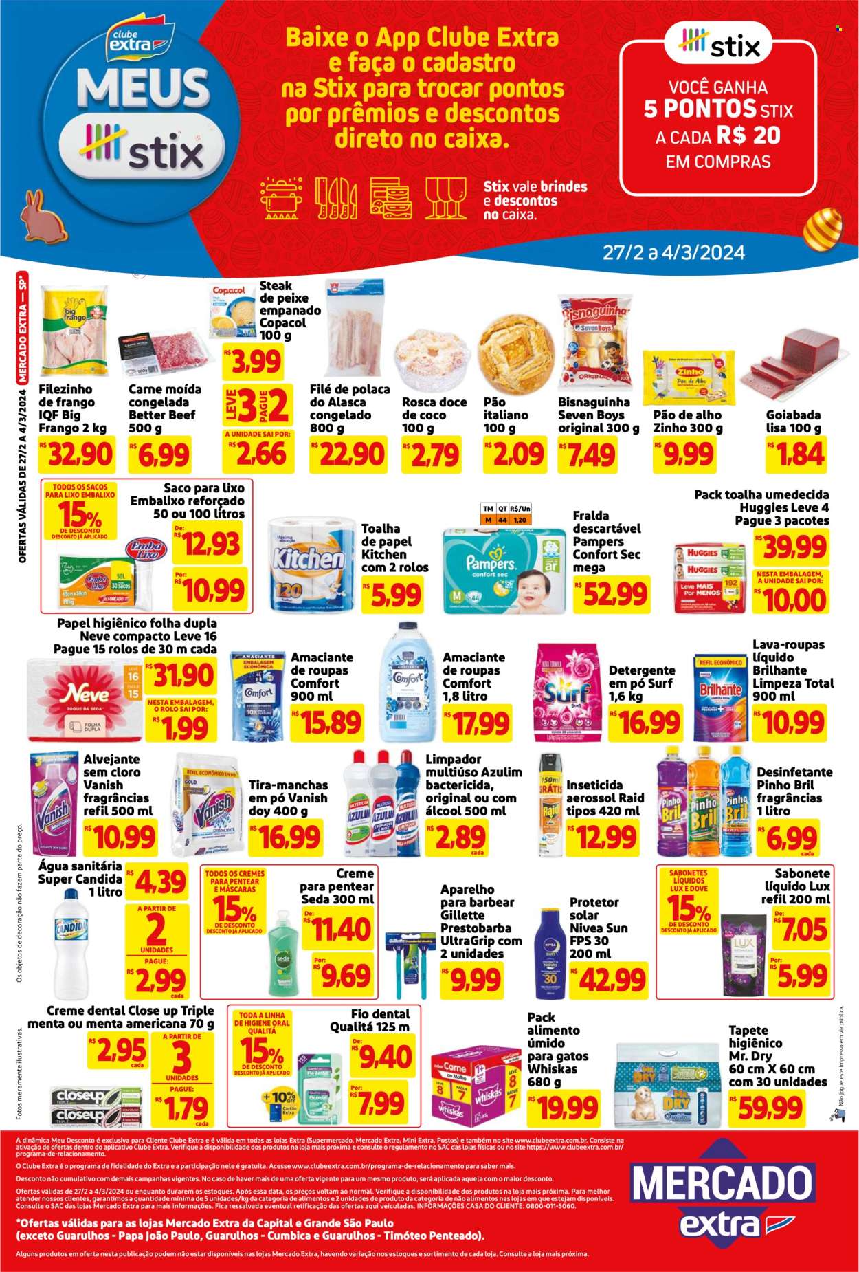 Folheto Mercado Extra - 27/02/2024 - 04/03/2024. Página 3