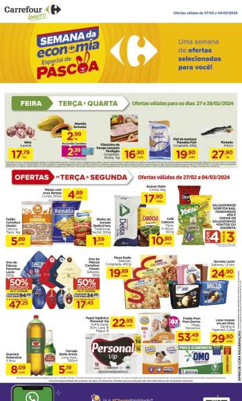 Folheto Carrefour Bairro - 27/02/2024 - 04/03/2024.