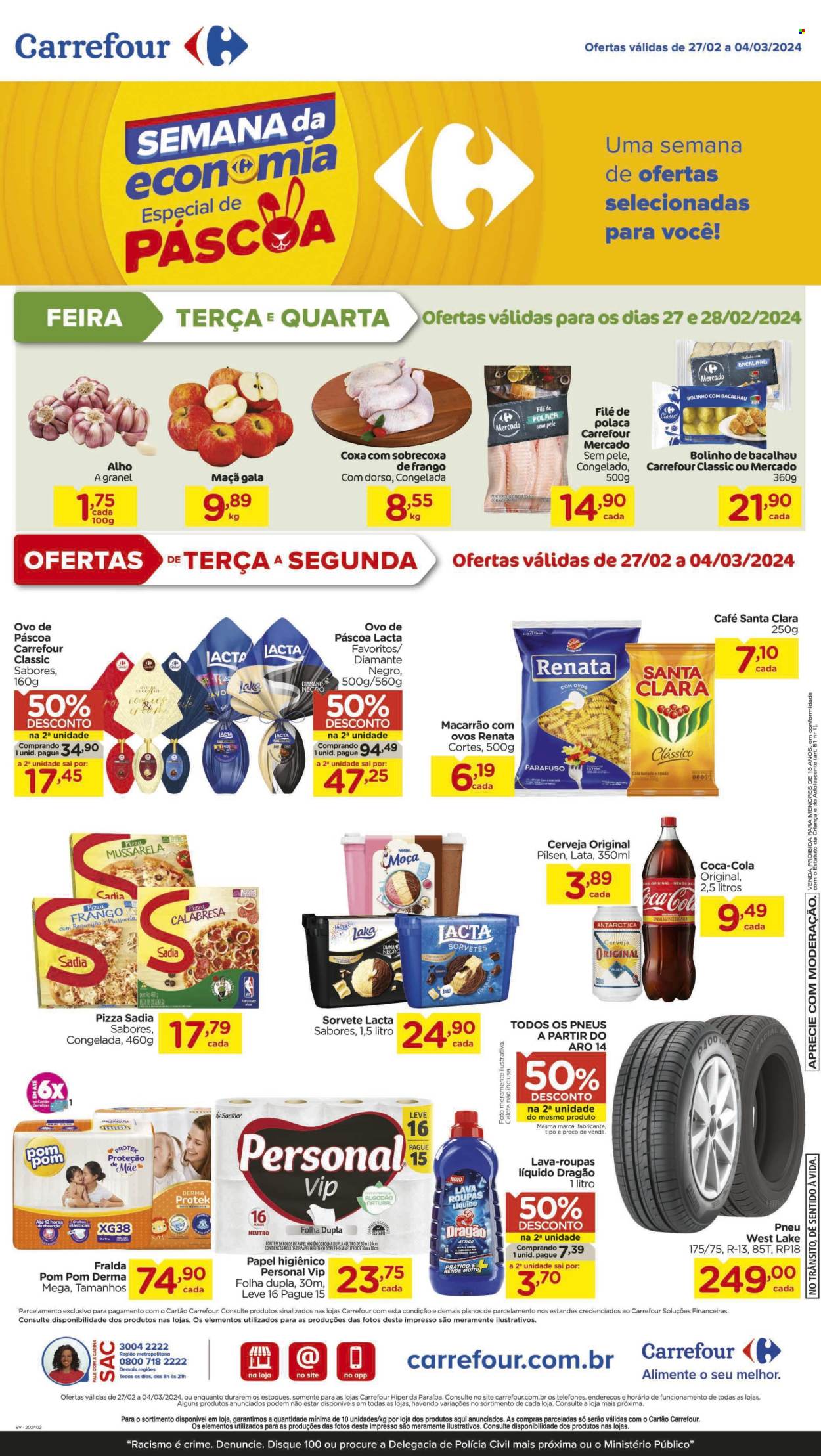 Folheto Carrefour Hiper - 27/02/2024 - 04/03/2024. Página 1