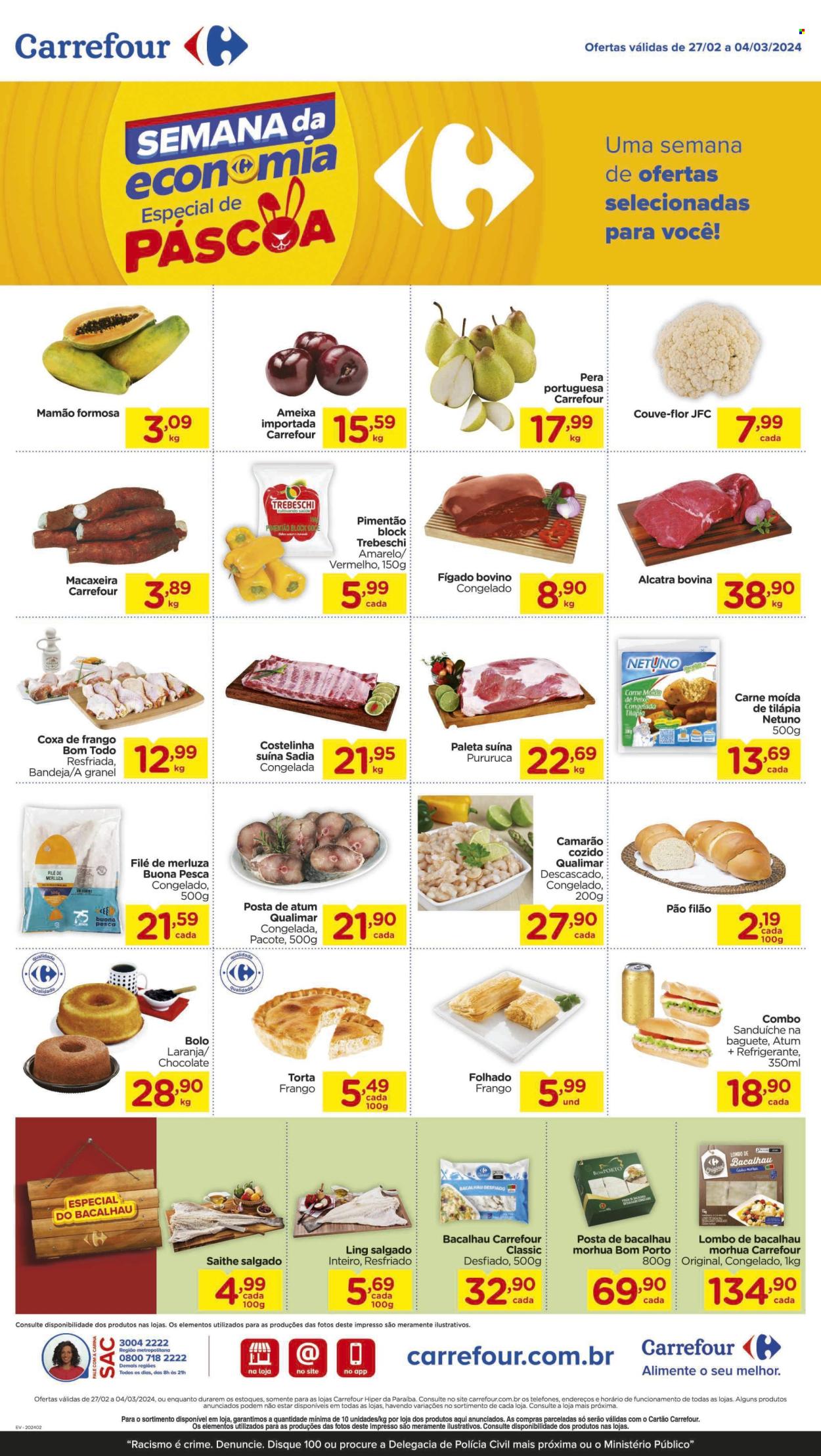 Folheto Carrefour Hiper - 27/02/2024 - 04/03/2024. Página 2