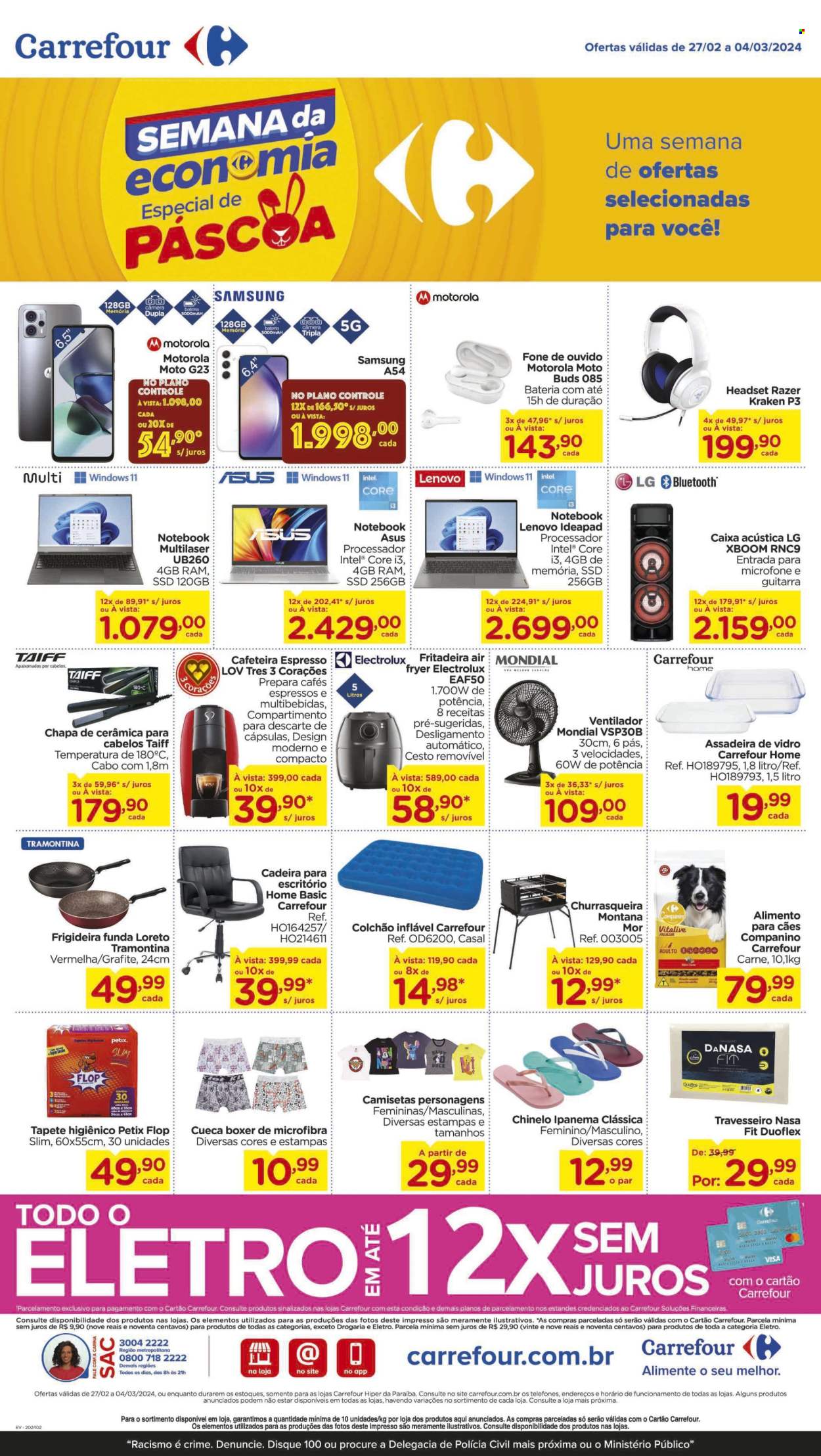 Folheto Carrefour Hiper - 27/02/2024 - 04/03/2024. Página 10