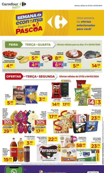 Folheto Carrefour Bairro - 27/02/2024 - 04/03/2024.