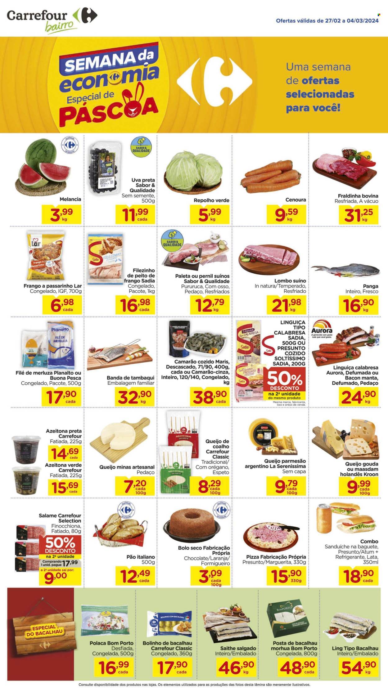Folheto Carrefour Bairro - 27/02/2024 - 04/03/2024. Página 2