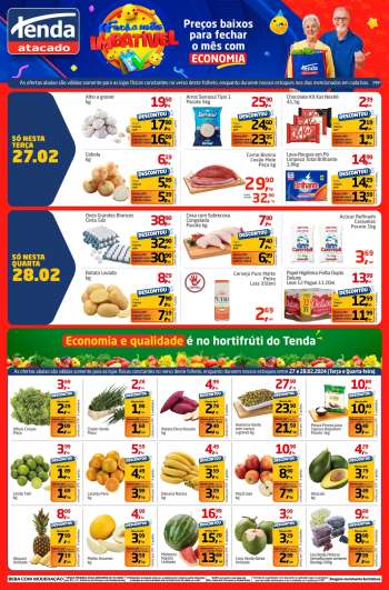 Folheto Tenda Atacado - 27/02/2024 - 28/02/2024.