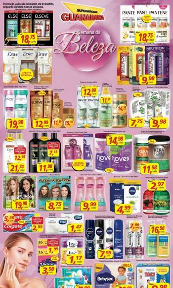 Folheto Supermercados Guanabara - 27/02/2024 - 01/03/2024.