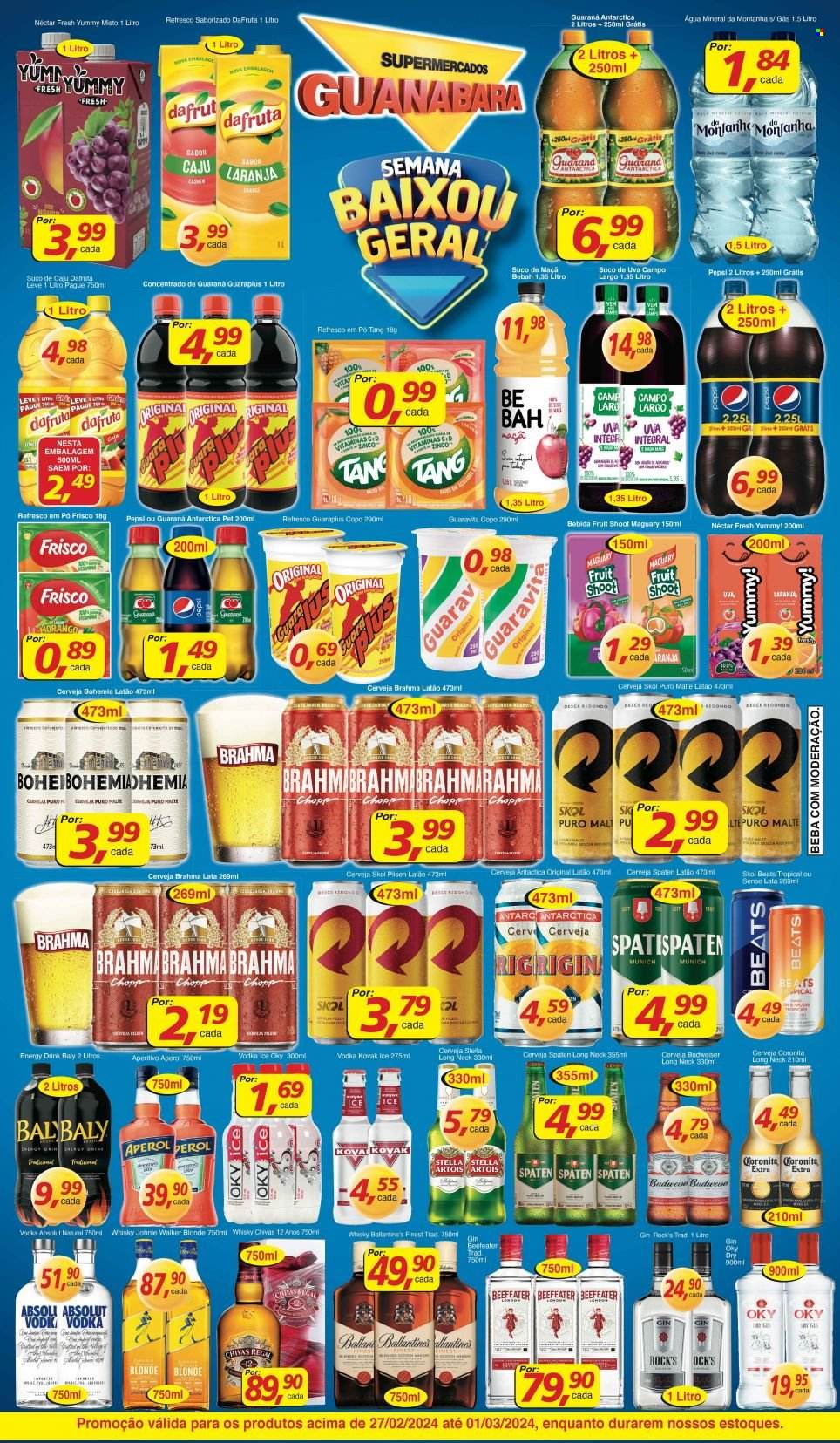 Folheto Supermercados Guanabara - 27/02/2024 - 01/03/2024. Página 8