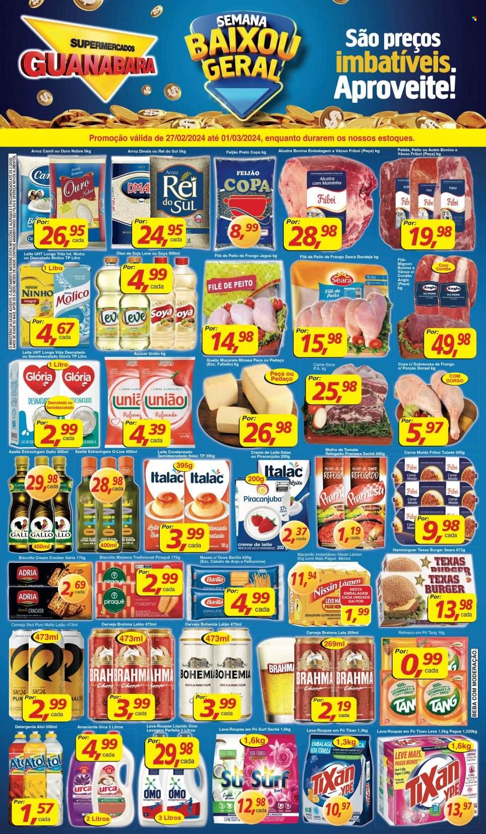 Folheto Supermercados Guanabara - 27/02/2024 - 01/03/2024. Página 12