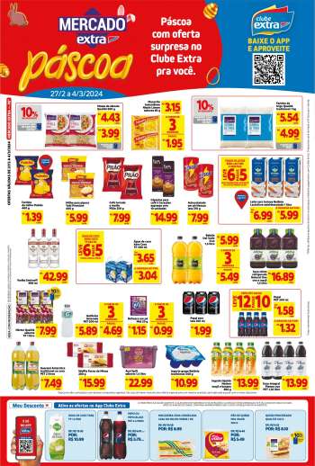 Folheto Mercado Extra - 27/02/2024 - 04/03/2024.