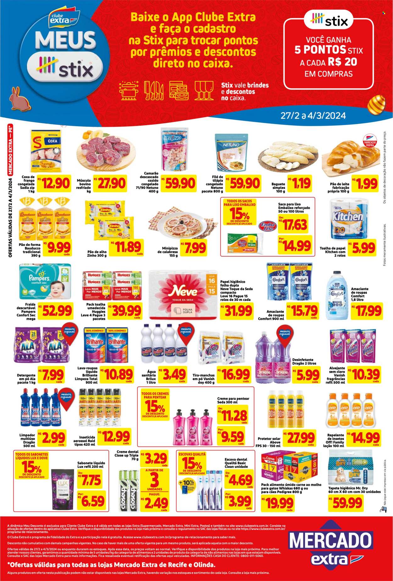 Folheto Mercado Extra - 27/02/2024 - 04/03/2024. Página 3