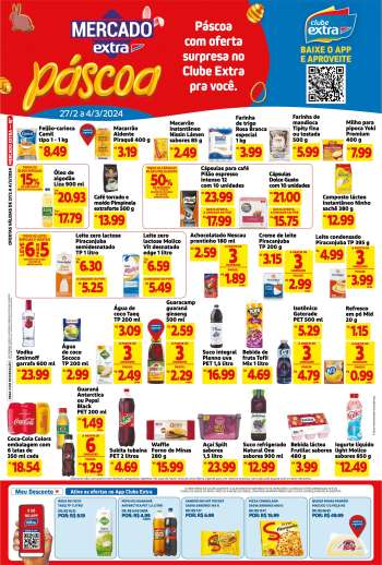 Folheto Mercado Extra - 27/02/2024 - 04/03/2024.