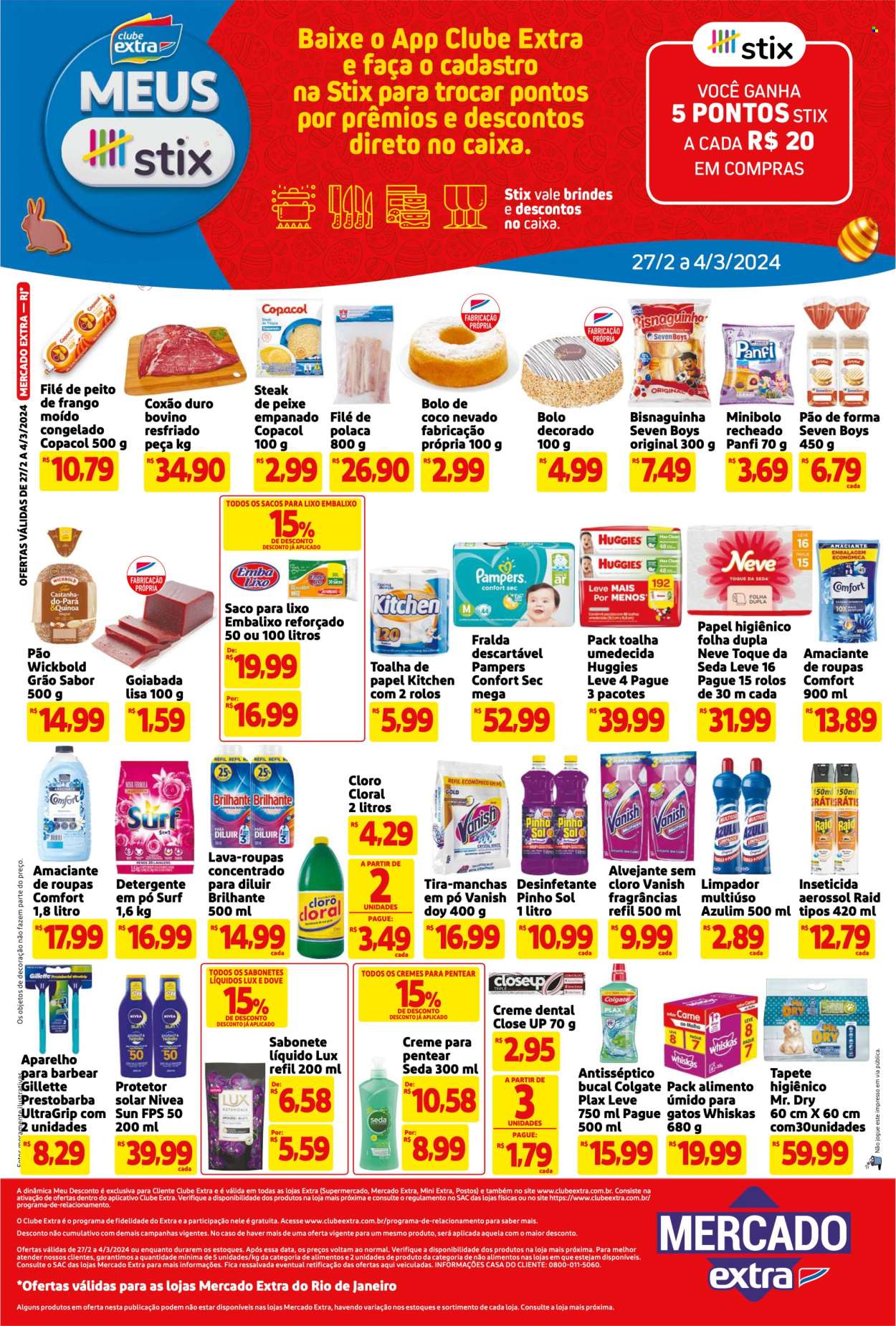 Folheto Mercado Extra - 27/02/2024 - 04/03/2024. Página 3