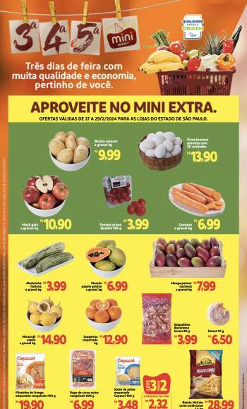 Folheto Mini Extra - 27/02/2024 - 29/02/2024.