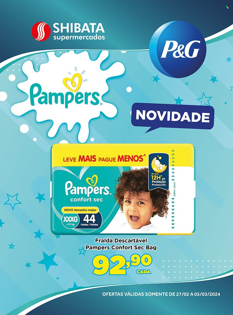 Folheto Shibata Supermercados - 27/02/2024 - 05/03/2024. Página 1