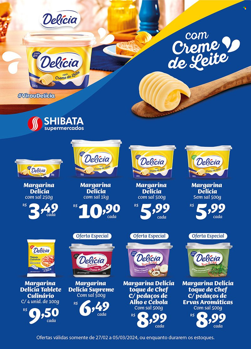 Folheto Shibata Supermercados - 27/02/2024 - 05/03/2024. Página 1