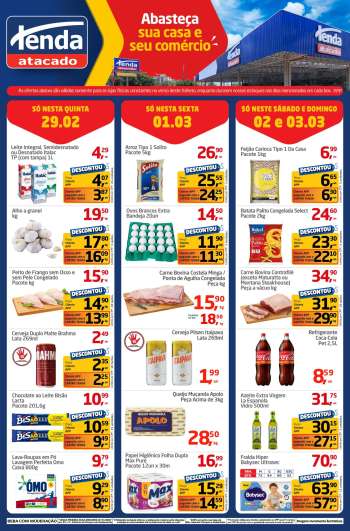 Folheto Tenda Atacado - 29/02/2024 - 03/03/2024.
