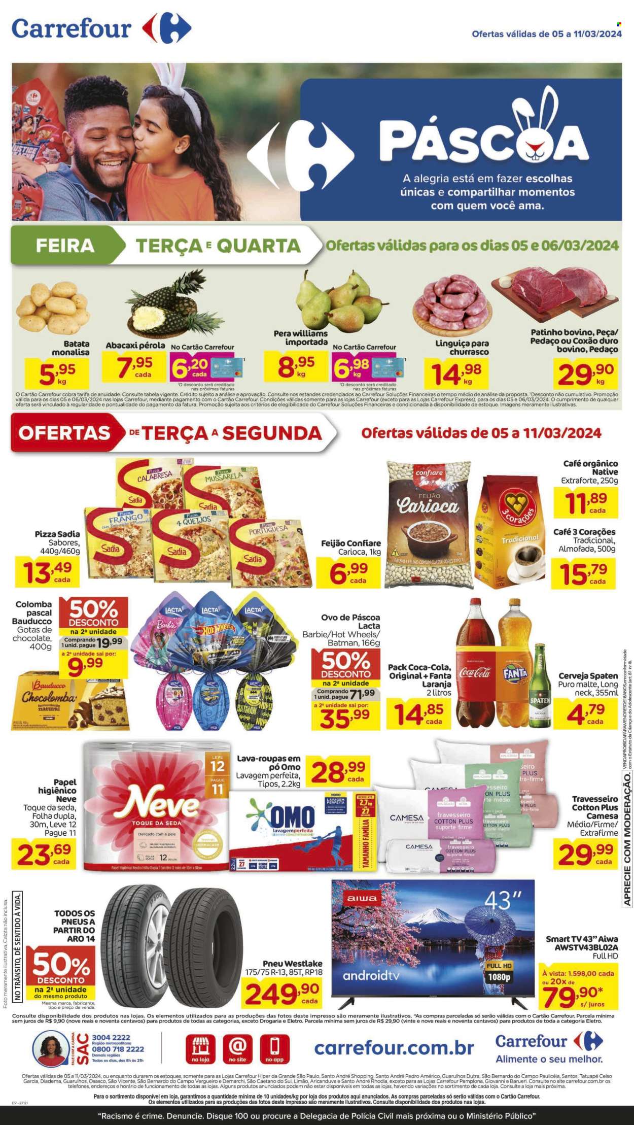 Folheto Carrefour Hiper - 04/03/2024 - 11/03/2024. Página 1