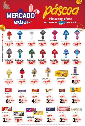 Folheto Mercado Extra - 05/03/2024 - 18/03/2024.
