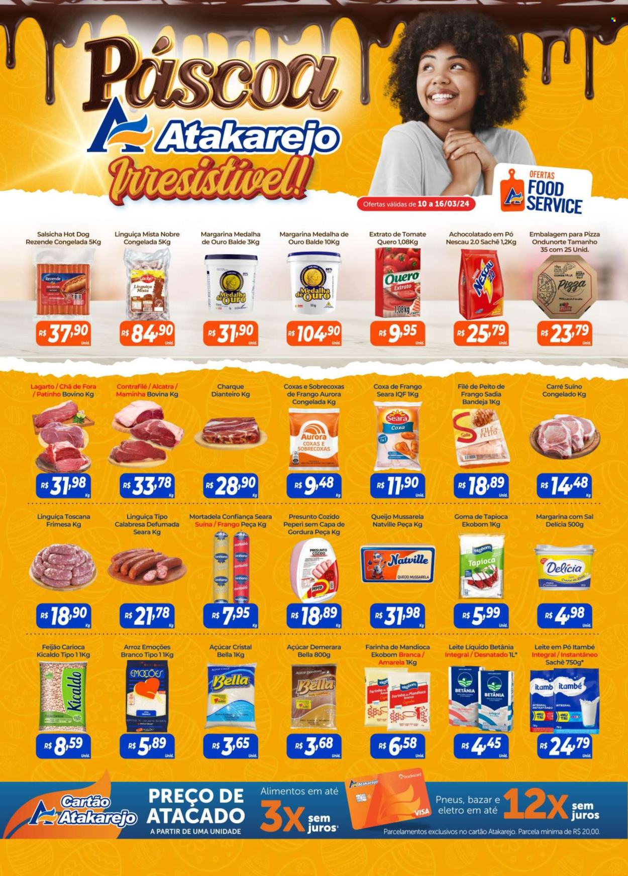 Folheto Atakadão Atakarejo - 10/03/2024 - 16/03/2024. Página 1