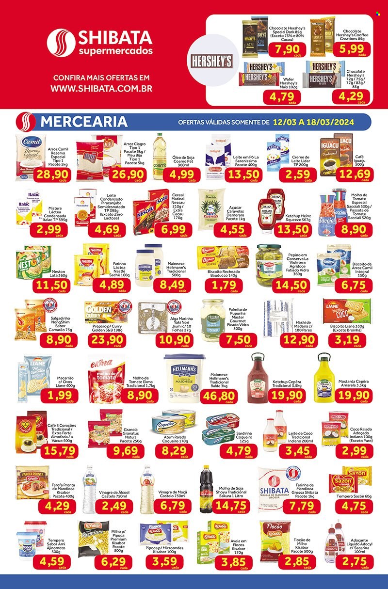 Folheto Shibata Supermercados - 12/03/2024 - 18/03/2024. Página 2