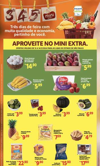 Folheto Mini Extra - 12/03/2024 - 14/03/2024.