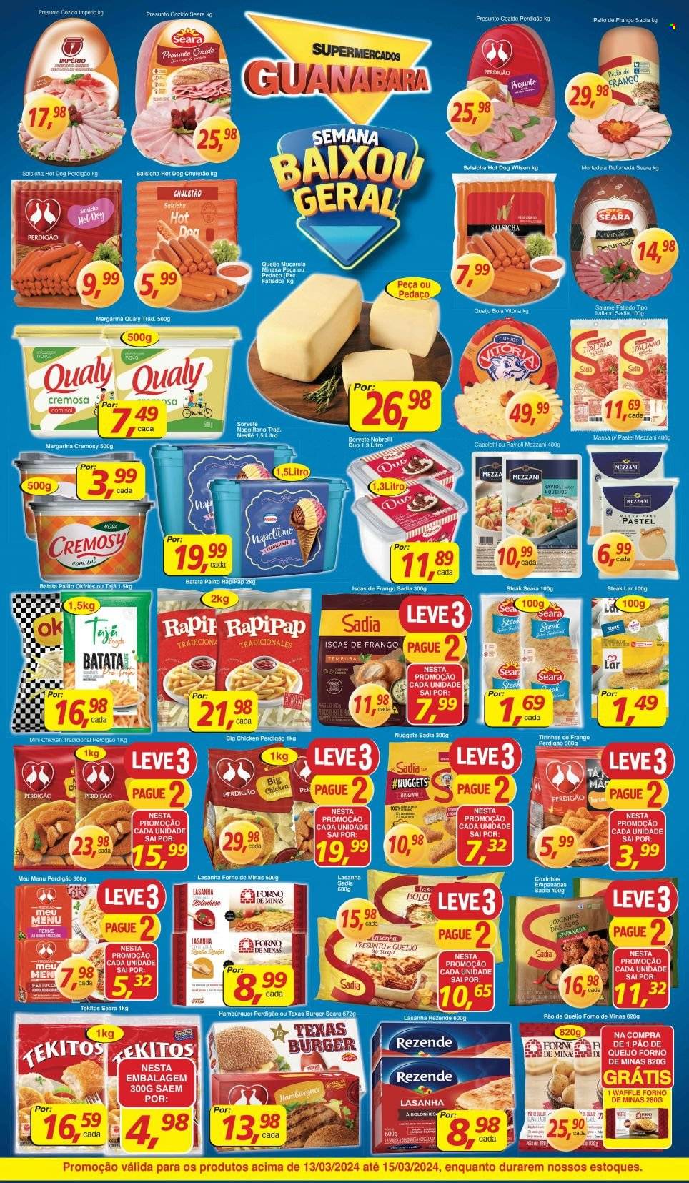 Folheto Supermercados Guanabara - 13/03/2024 - 15/03/2024. Página 9