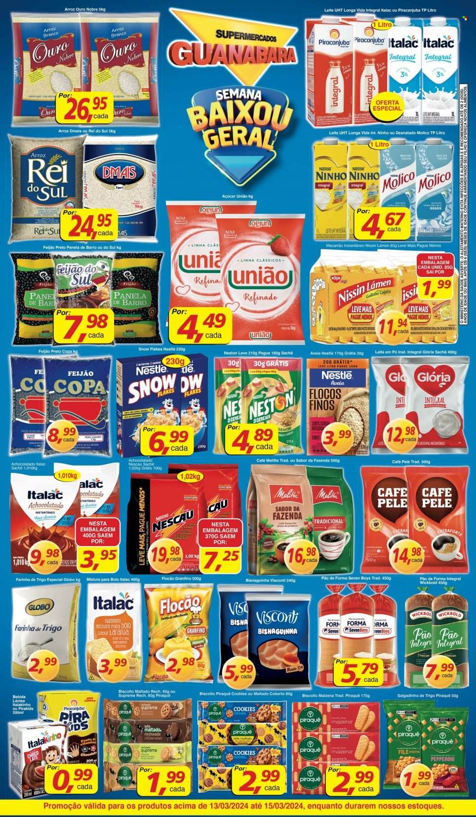 Folheto Supermercados Guanabara - 13/03/2024 - 15/03/2024. Página 12