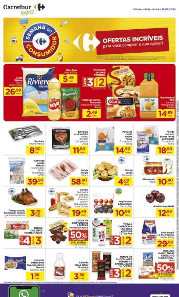 Folheto Carrefour Bairro - 13/03/2024 - 17/03/2024.