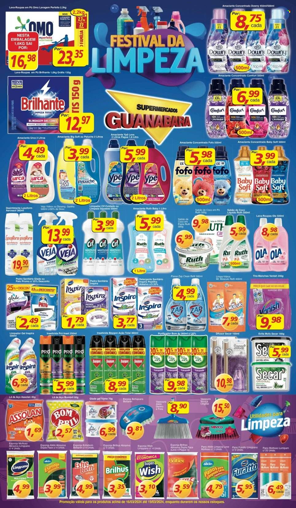 Folheto Supermercados Guanabara - 16/03/2024 - 19/03/2024. Página 6