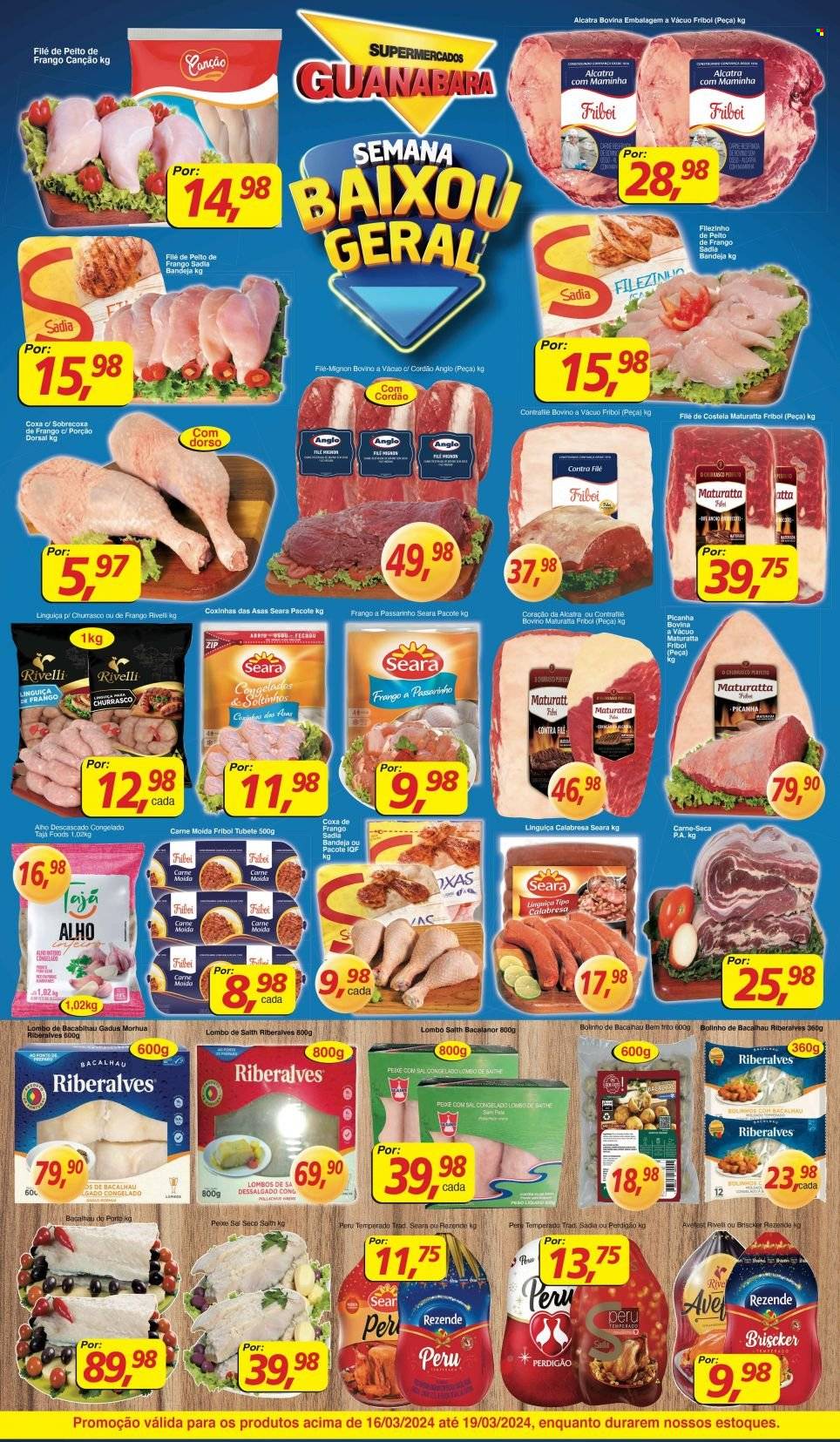 Folheto Supermercados Guanabara - 16/03/2024 - 19/03/2024. Página 9