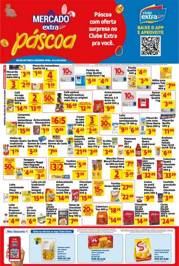 Folheto Mercado Extra - 19/03/2024 - 25/03/2024.