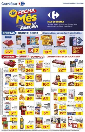Folheto Carrefour Hiper - 20/03/2024 - 24/03/2024.