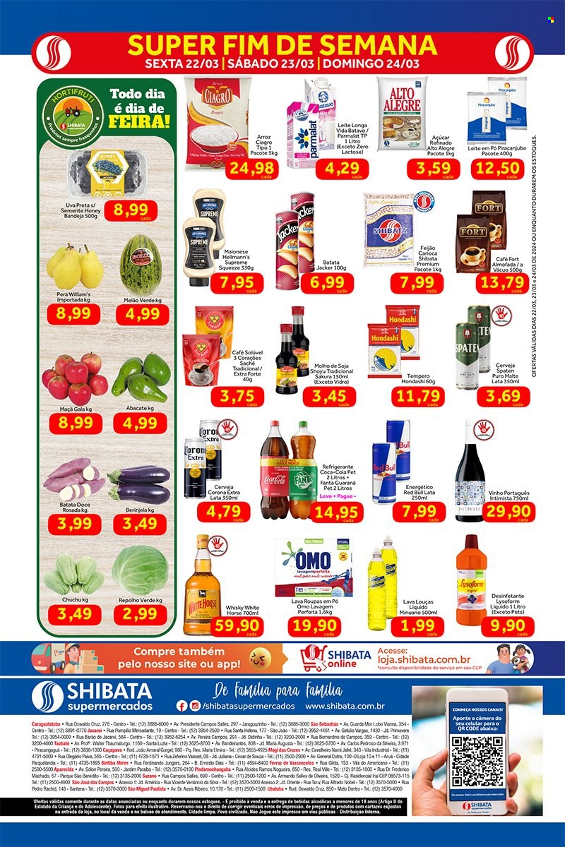 Folheto Shibata Supermercados - 22/03/2024 - 24/03/2024. Página 2