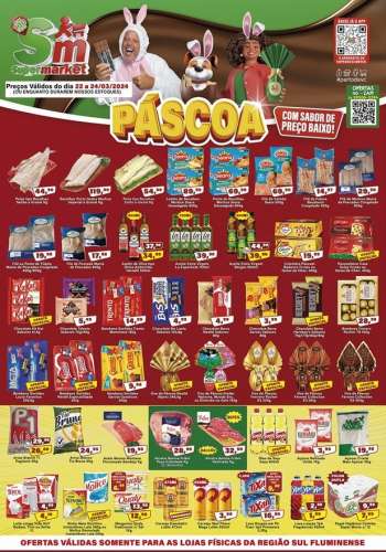 Folheto Rede Supermarket - 22/03/2024 - 24/03/2024.
