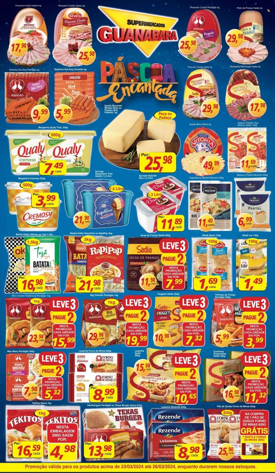 Folheto Supermercados Guanabara - 23/03/2024 - 26/03/2024. Página 4