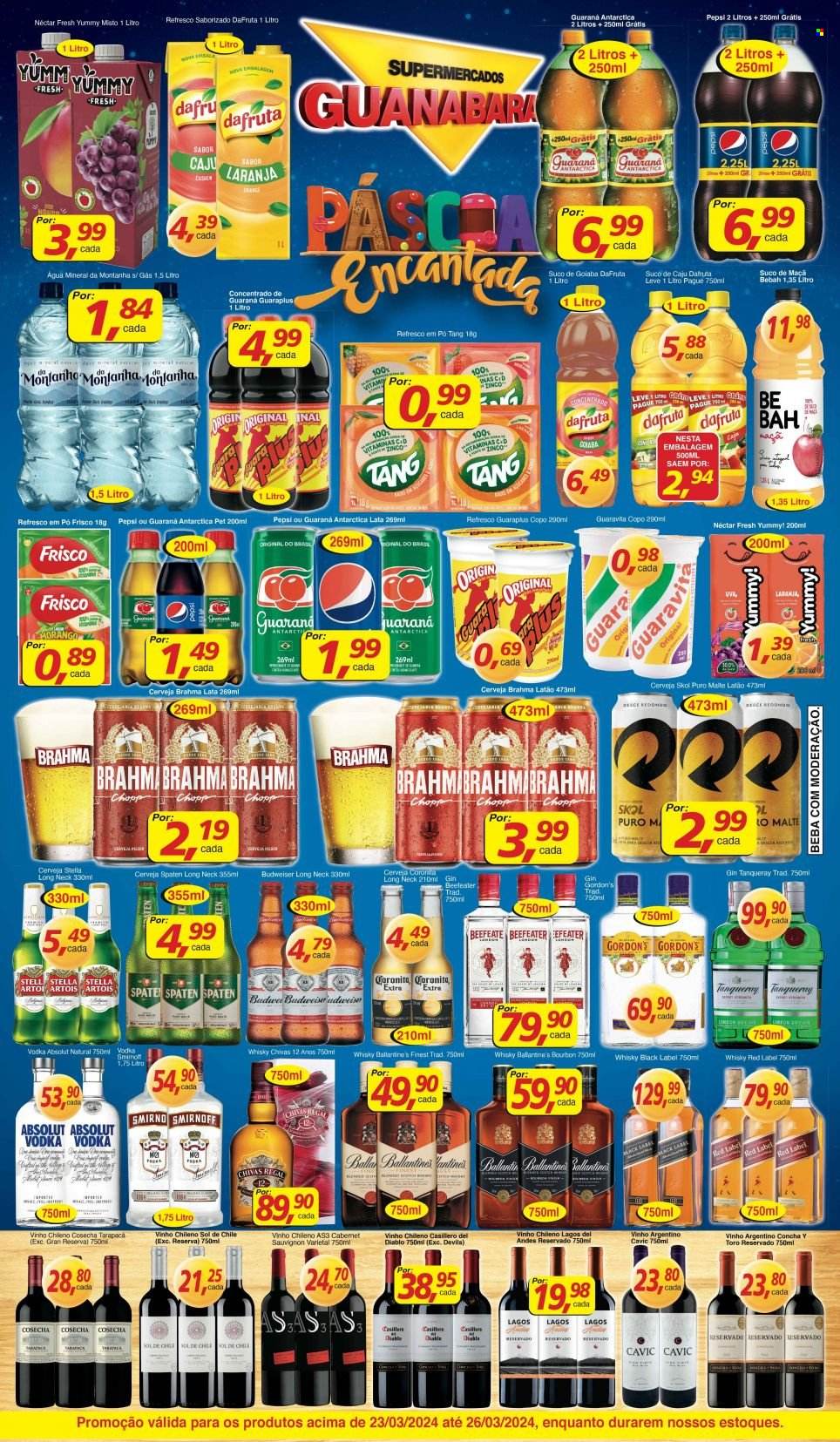 Folheto Supermercados Guanabara - 23/03/2024 - 26/03/2024. Página 6