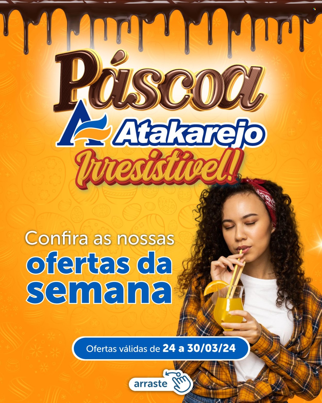 Folheto Atakadão Atakarejo - 24/03/2024 - 30/03/2024. Página 1